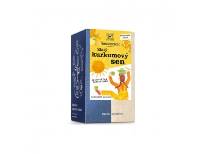 22911 bio caj zlaty kurkumovy sen porc 36g sonnentor