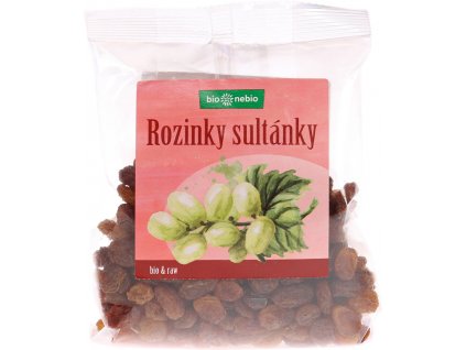 21375 bio rozinky sultanky 150g bionebio