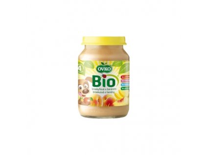 25926 bio detska vyziva broskvova s bananem 190g ovko