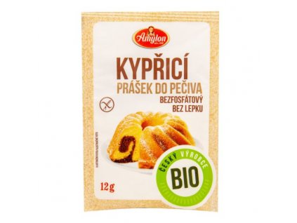 Bio kypřící prášek do pečiva bezlepkový 12g, Amylon