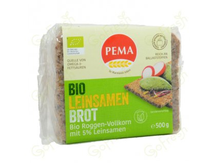 22287 bio zitny chleb se lnenym seminkem pema 500 g
