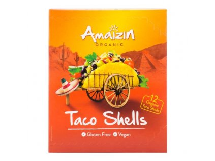 22710 bio tortilly kukuricne taco shells 150g amaizin
