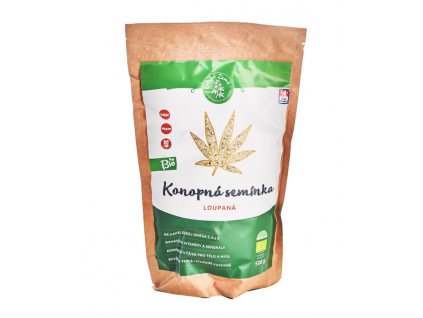 20568 bio konopne seminko loupane zelena zeme 500g