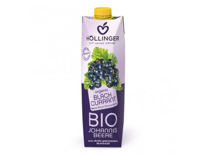 Bio nektar černý rybíz 1L, Hollinger