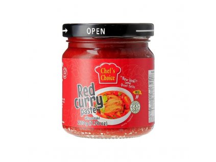 chef s choice vegan red curry paste 220g