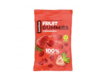 Fruit Energy Strawberry Gummies 35g, Bombus