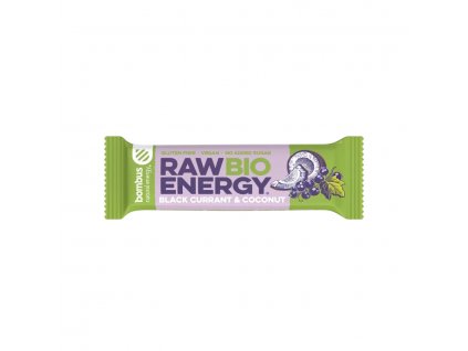 Bio Raw Energy Black Currant & Coconut 50g, Bombus