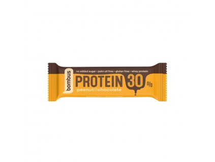 Protein 30% Peanut & Chocolate 50g, Bombus