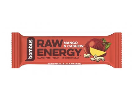 Raw Energy Mango & Cashew 50g, Bombus