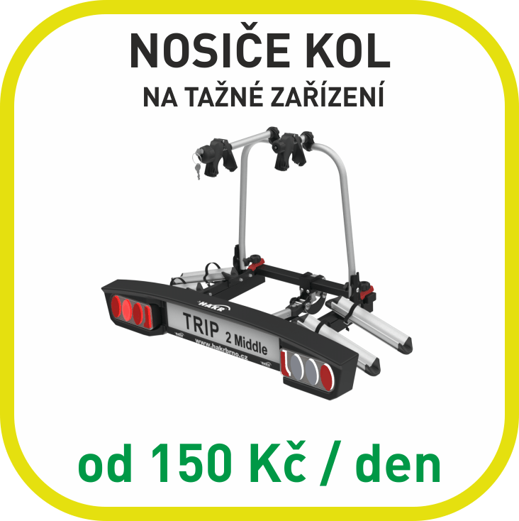 Nosiče kol na tažné zařízení