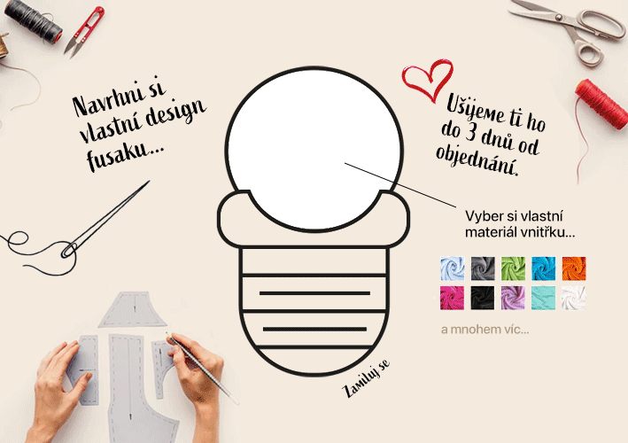 Fusak na míru - GoBaby.cz