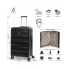 kufr aerolite t 635 3 l black detail 2