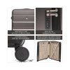 kufr aerolite t 635 3 l charcoal detail 4