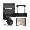 kufr aerolite t 155 3 s black detail 6