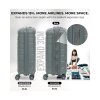 kufr aerolite t 155 3 s dark green detail 2