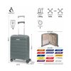 kufr aerolite t 155 3 s dark green detail 3