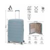 kufr aerolite t 155 3 l sage detail 2