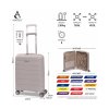kufr aerolite t 155 3 s cream detail 3