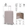 kufr aerolite t 155 3 l cream detail 2