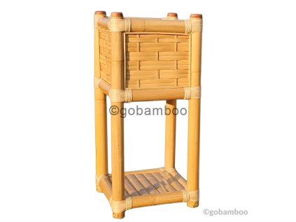 Bambusový kvetináč stand