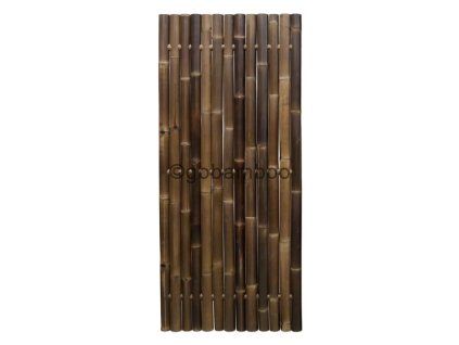bambusovy panel gigant black 90 cm x 200 cm