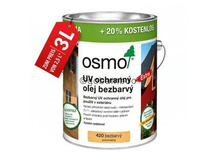 osmo uv schutz ol farblos extra 3 l
