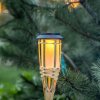 solarne led fakle z bambusu set 2 kusov 5