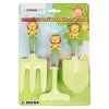 kinder gartengerate set 3 teilig abs stahl schaufel rechen und gabel 3
