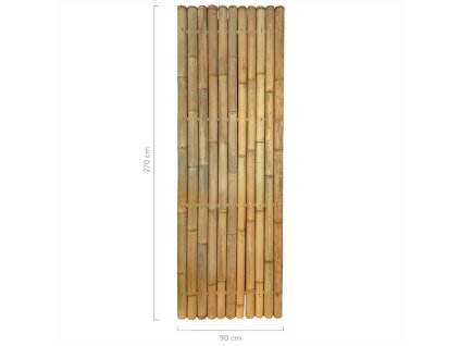 bambusovy panel gigant natural 90 x 270 cm