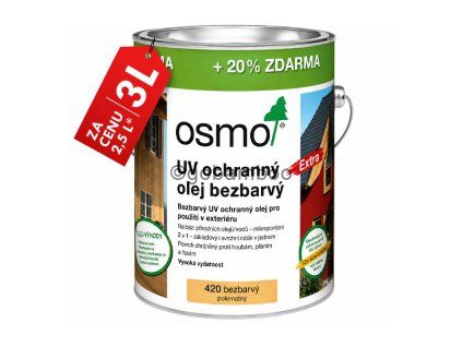 osmo uv ochranny olej bezbarvy extra 3L