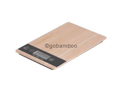 Elektronická bambusová kuchynská váha 2