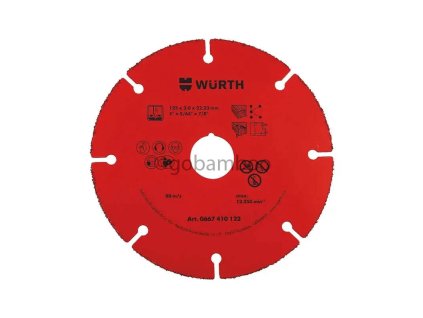 karbidovy rezny kotuc wurth