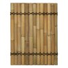panel z polkruhovych bambusovych tyci prirodnej farby 90x120 cm