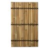 panel z polkruhovych bambusovych tyci prirodnej farby 90x150 cm