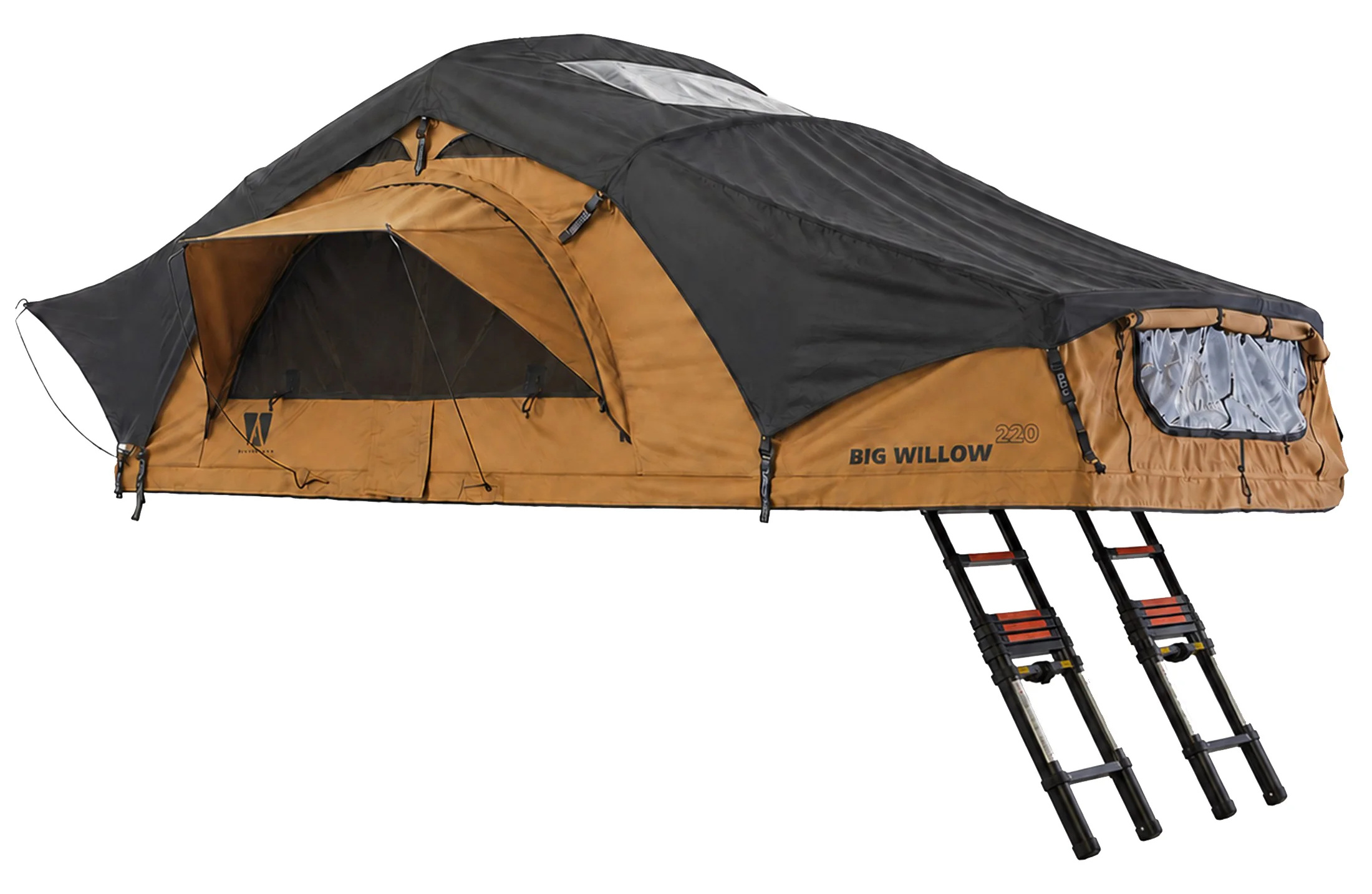 VICKYWOOD BIG WILLOW 4.0 220 – otevřený stan se žebříkem