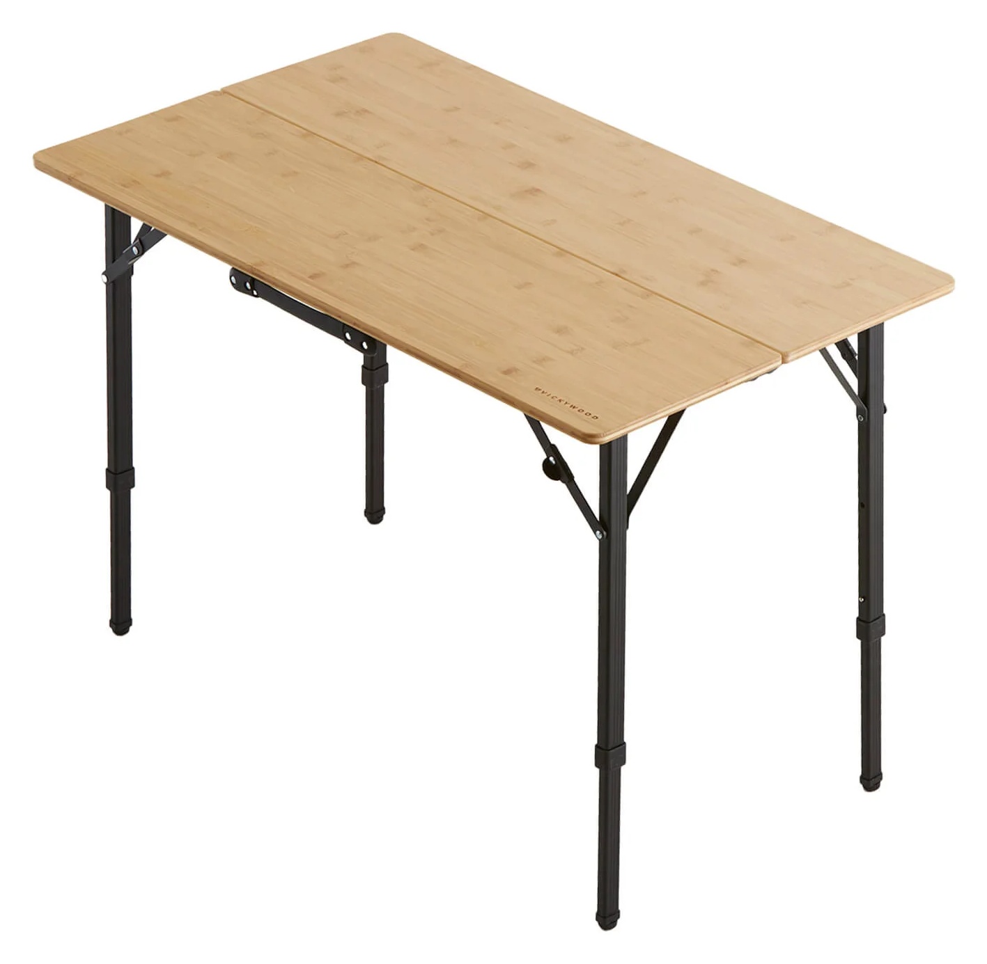 VICKYWOOD CAMP HORIZON – stůl BAMBOO TWO s bambusovou deskou