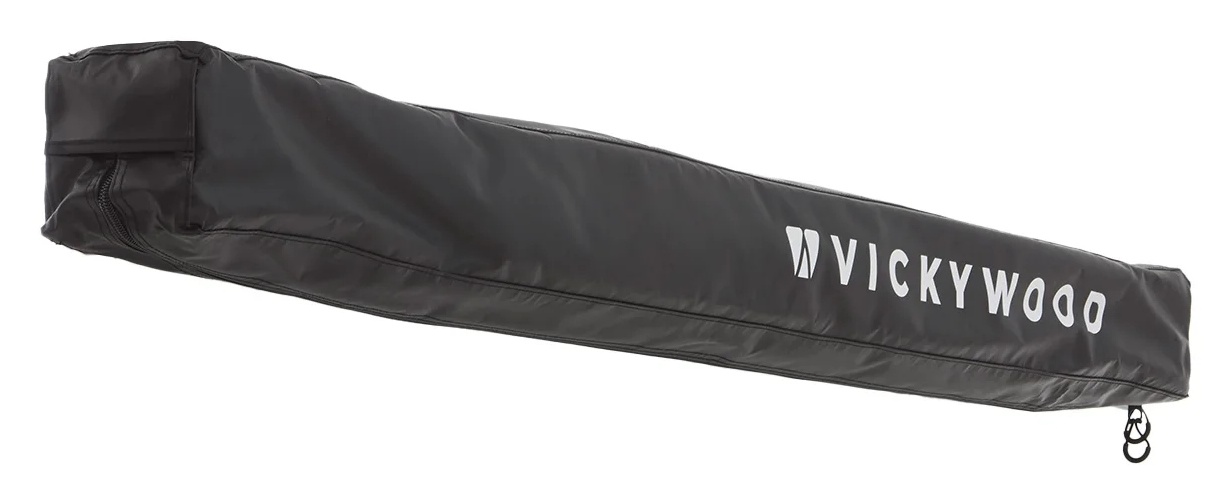VICKYWOOD LEAF 180° 150 cm – zavřená markýza v přepravním obalu