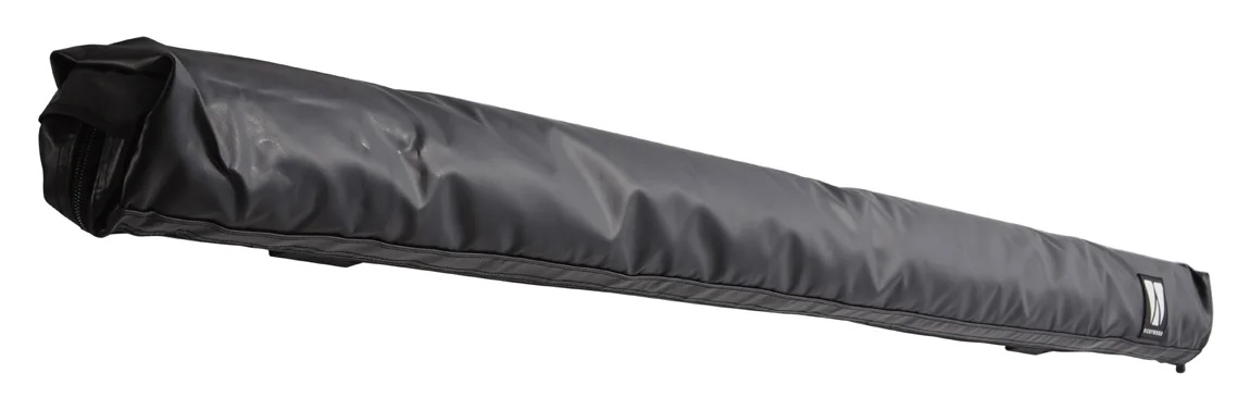VICKYWOOD boční markýza 200 cm, zlatohnědá – zavřený PVC přepravní obal