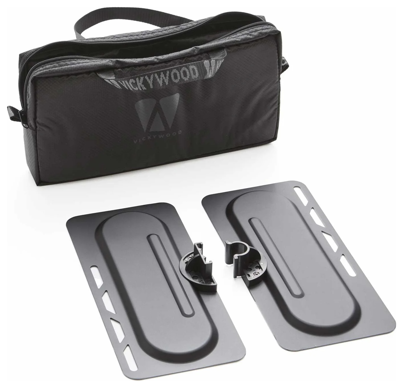 VICKYWOOD Camping & Tactical Table LIT3 – spodní strana dílů s upínacím mechanismem