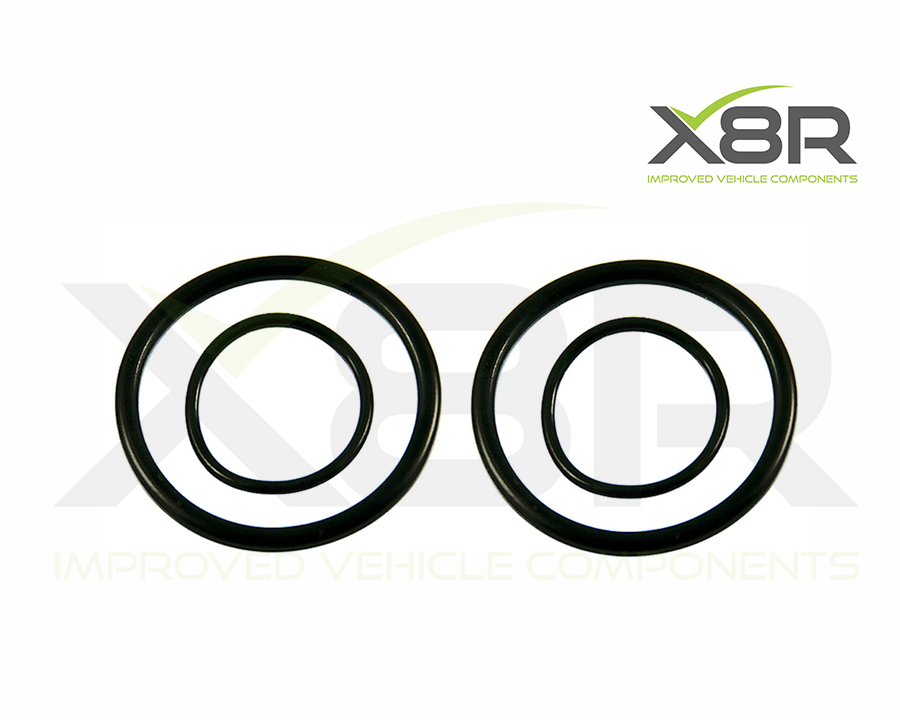 Čtyři těsnicí O-kroužky Viton X8R0014 pro oba solenoidy VANOS BMW