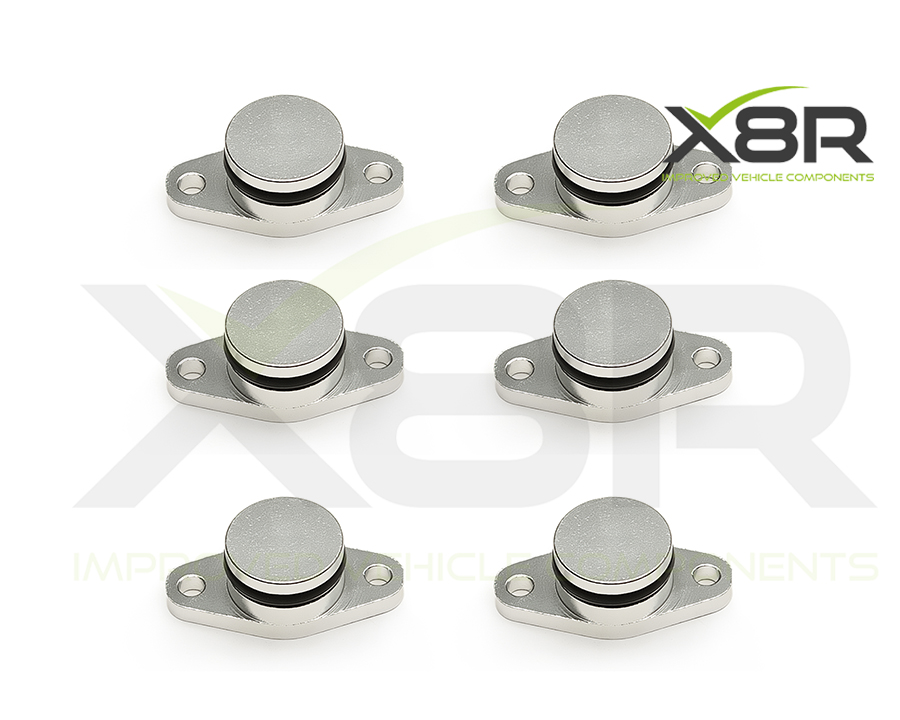 Obsah balení X8R0024 – 6 záslepek o průměru 22 mm
