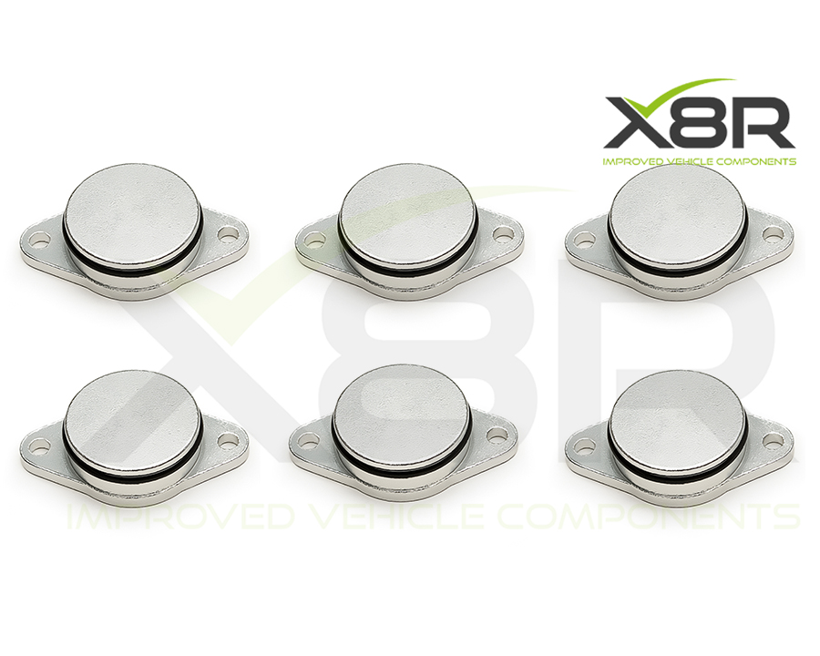 Obsah balení X8R0025 – 6 záslepek o průměru 33 mm