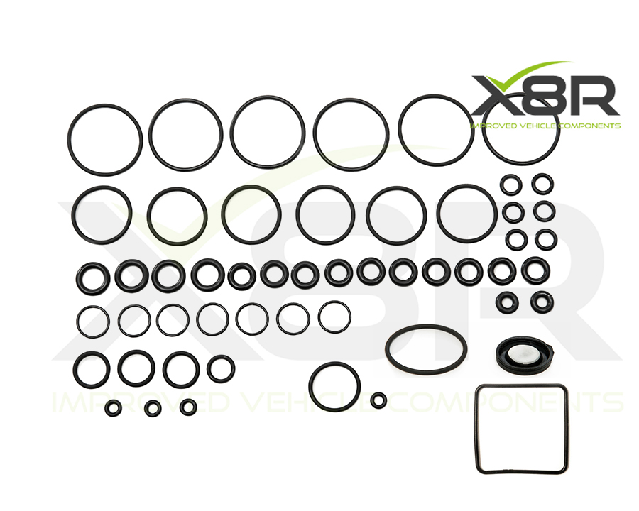 Obsah opravné sady X8R0026 s O-kroužky a membránou