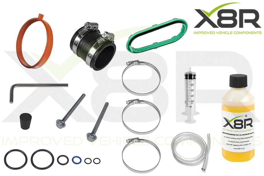 Obsah servisní sady X8R0189 pro kompresor Eaton