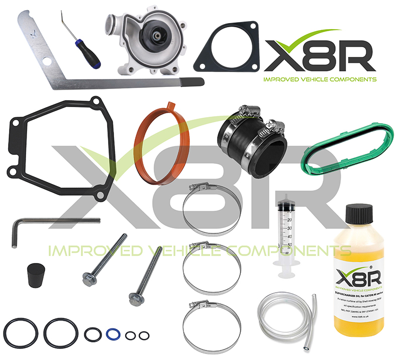 Obsah sady X8R0242 – provedení hadice podle převodovky