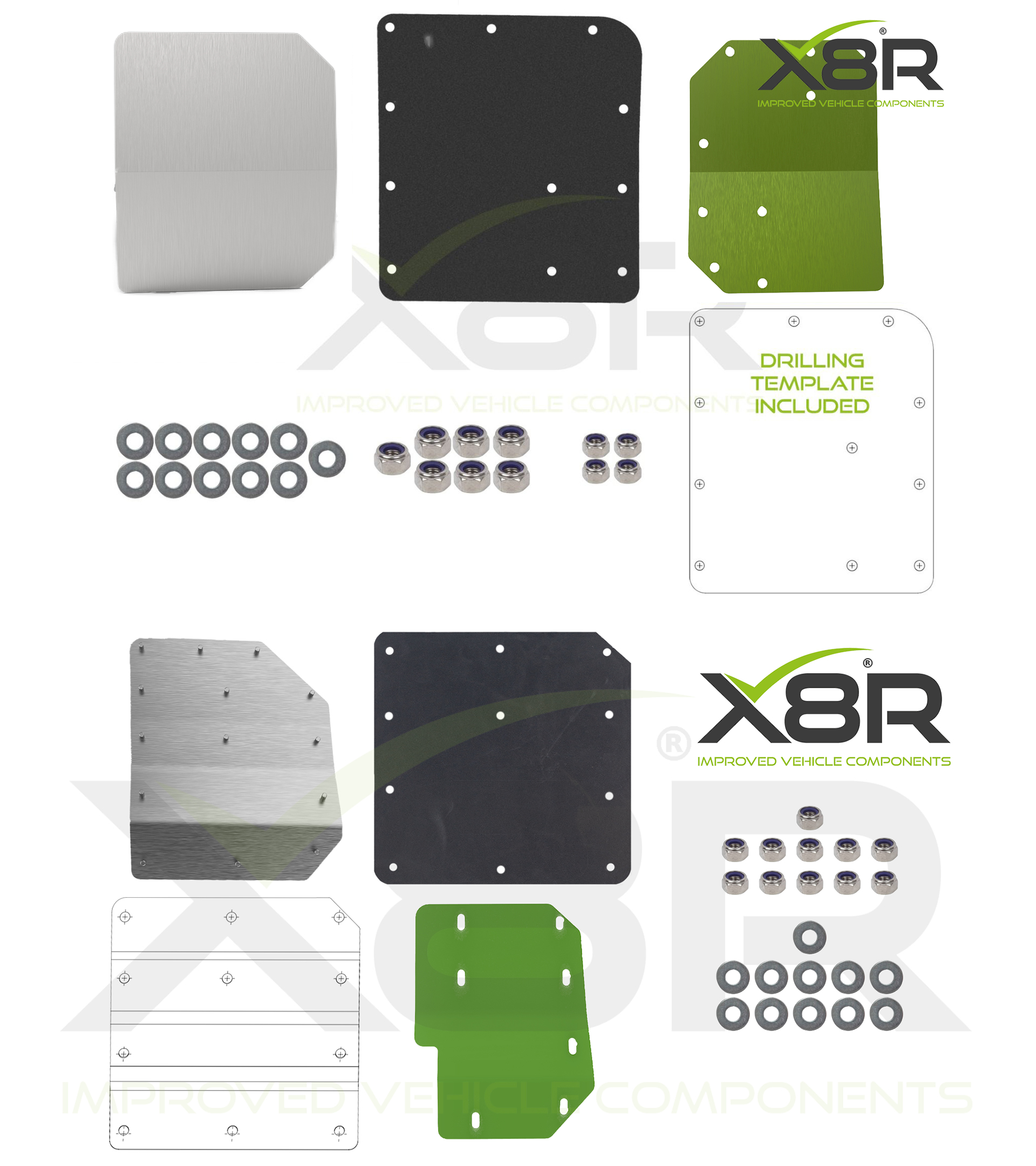Obsah balení kombinované sady X8R0288