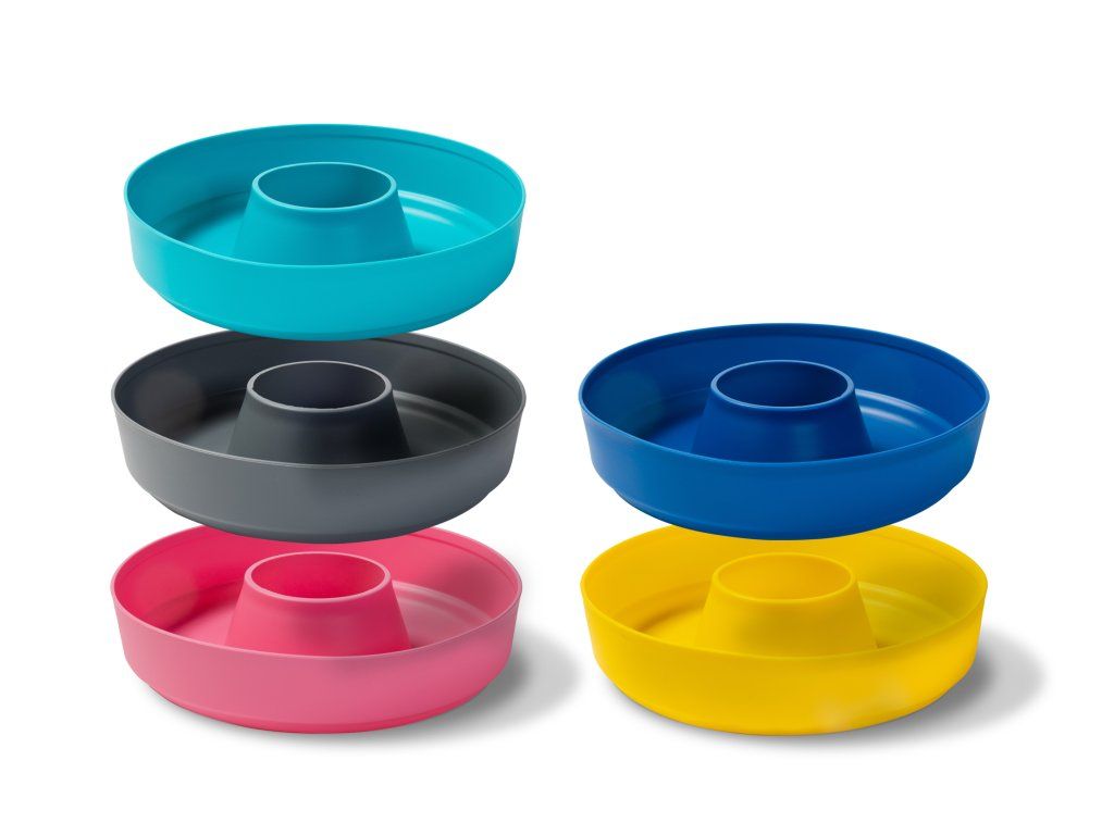 silicone mold different colors two rows lores