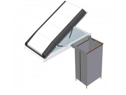 Držáky pro Alu-Cab Shower Cube na zvedací střechu Icarus