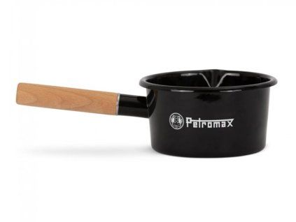 827 enamel pan 1 l black
