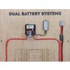 167 3 mitsubishi pajero diesel 70a dual battery bracket